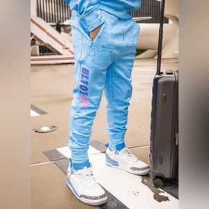 Baseball Lifestyle 101 dream chaser youth sweatpants in sunrise size YXL NWT